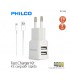 Cargador USB Philco