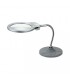Lupa de escritorio 90mm y luz led