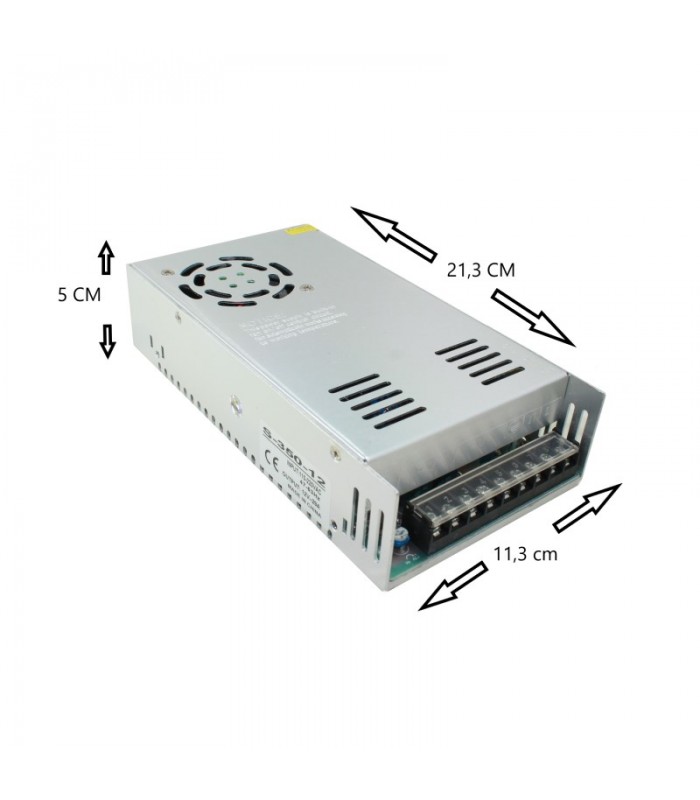 Fuente switching 12V 350w
