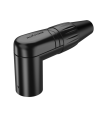 Conector canon XLR Macho 90°