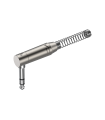 Conector estéreo 6.3 mm 90°