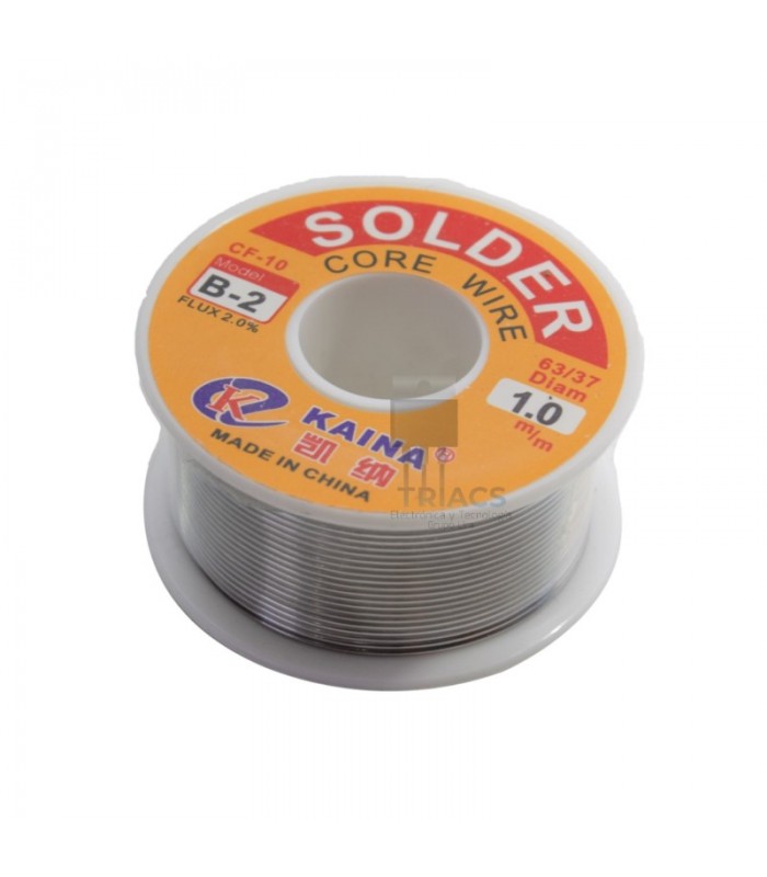 Soldadura 1mm 100grs