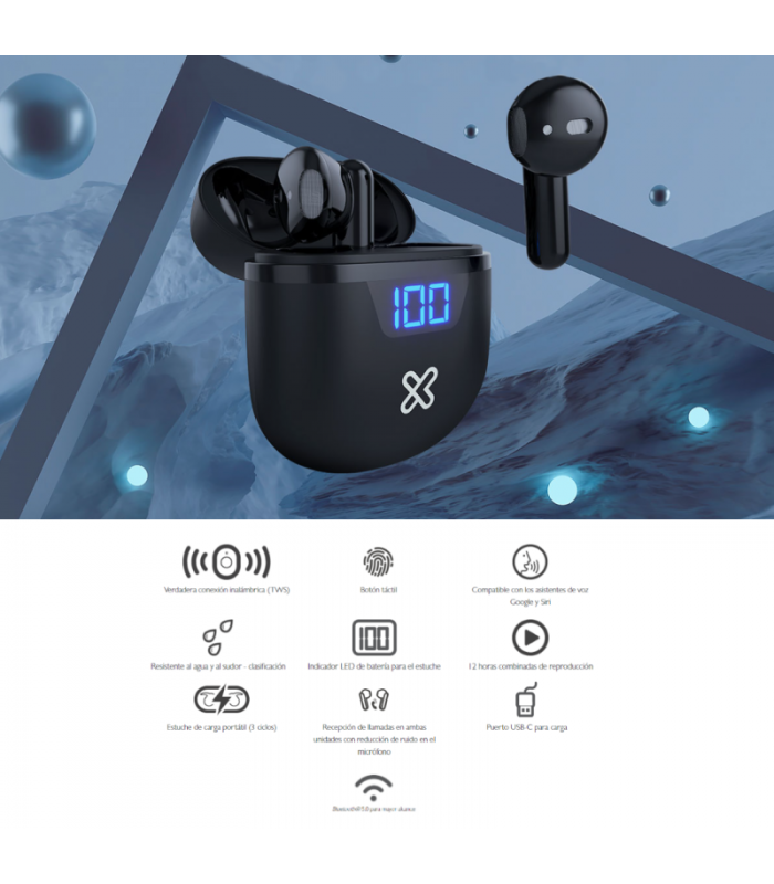 Earbuds touchbuds klipX