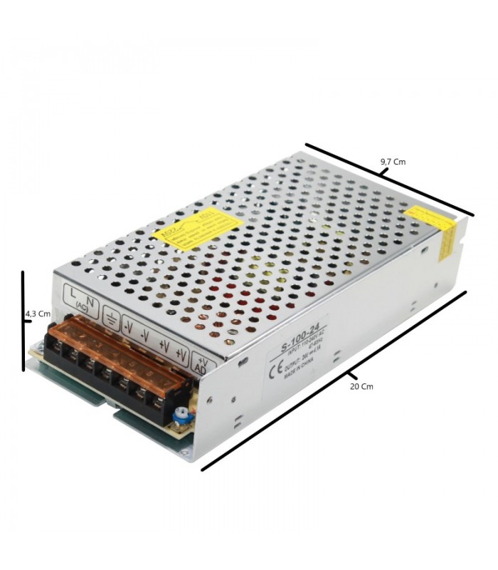 Fuente switching 24V 100w
