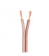 Cable Paralelo 2x18 AWG Transparente por Metro