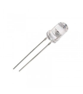 Diodo LED UltraBrillo 5mm Amarillo 2,2V