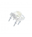 Diodo LED Piraña 5mm Blanco 3,2V