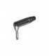 Conector 90° 6.3mm Mono aleación de Zinc