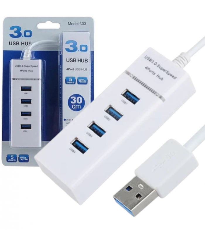 Extensión USB 4 Puertos Hub