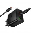 Cargador Hoco 65W Triple Puerto