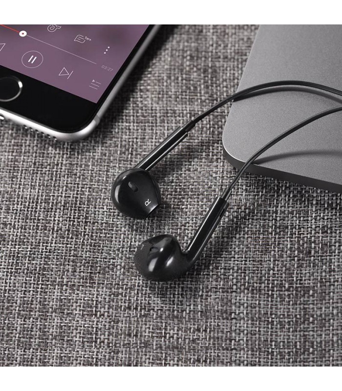 Audífono Hoco M55 Rosado con Micrófono