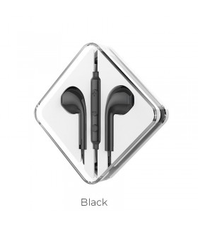 Audífono Hoco M55 Negro con Micrófono
