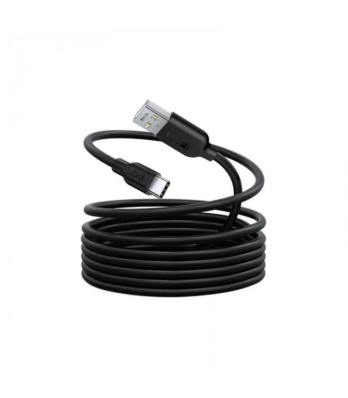 Cable Hoco X20 USB-A a USB-C 2 Metros Negro
