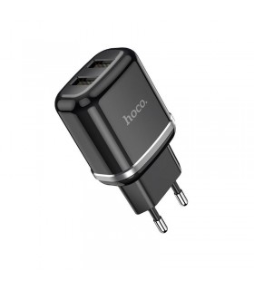 Cargador Hoco N4 Dual USB-A Cable USB-C