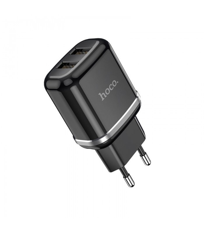Cargador Hoco Dual USB-A Cable USB-C