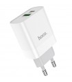 Cargador Hoco C80A USB-A y USB-C Certificado