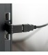 Copla HDMI hembra macho flexible