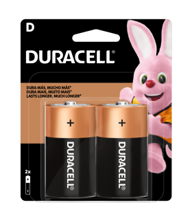 Pila D Duracell 2 Unidades
