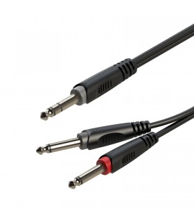Cable de Audio jack 6.3mm (Y) 5 metros