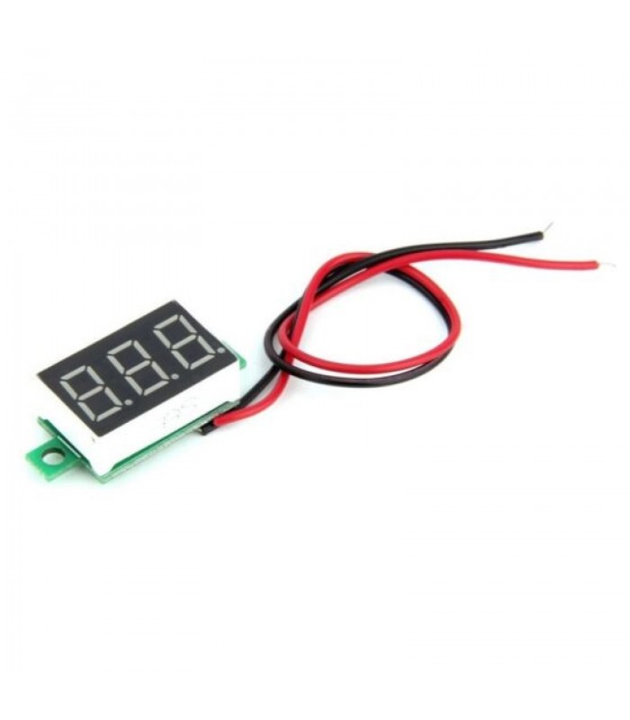 Display LED voltímetro