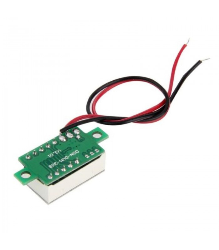 Display LED voltímetro