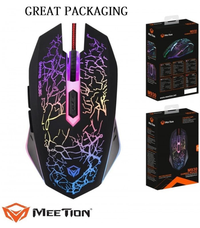 Mouse gamer Led RGB