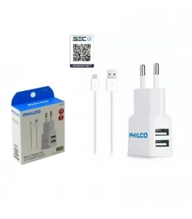 Cargador USB Philco
