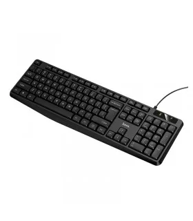 Teclado Hoco GM60 USB Inglés sin Ñ Negro