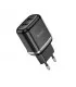 Cargador Hoco Dual USB-A Cable USB-C