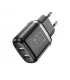 Cargador Hoco Dual USB-A Cable USB-C