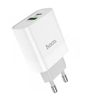 Cargador Hoco C80A USB-A y USB-C Certificado